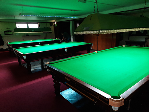 Elwick Club Snooker Room