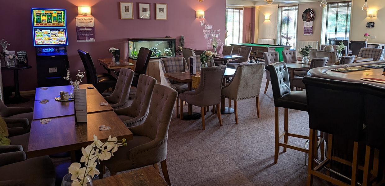 members lounge at The Elwick Club